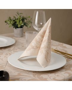Serviette-Jetable-40x40-en-Airlaid-Fibracel-Damascato-sable