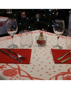 Tovaglia-TnT-100x100-Monouso-Airlaid-Fibracel-Feliz-Navidad-100-pz