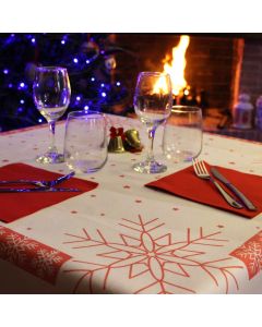 Nappe-Jetable-100x100-Intissé-Airlaid-Fibracel-Frozen-100-pce