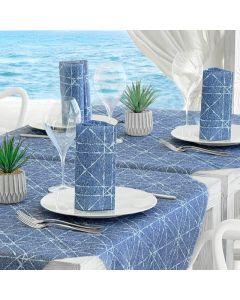 Einweg-Tischdecke-100x100-aus-Airlaid-Packservice-Mono-Hugo-100-st-blau