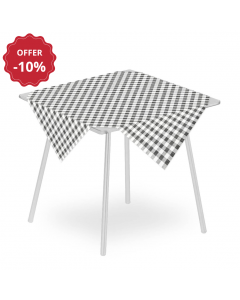 Nonwoven-Disposable-Tablecloth-100x100-Airlaid-Packservice-Plus-Fumè-100-pcs-pcs OUTLET