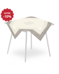 Nappes Jetables Airlaid Plus Wine 100x100 Crète 100 pce