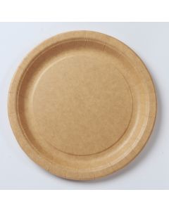 Disposable-paperboard-Plate-smooth-edge-Ø23-cm-biodegradable-compostable-Paperlynen-SI-RD23TB_BK