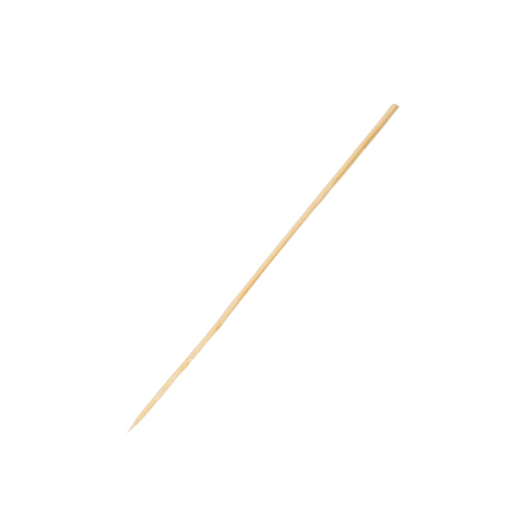 Spiedino in Legno di Bamboo Monouso Ø0.3 H25 cm 1 Punta 10.000 pz
